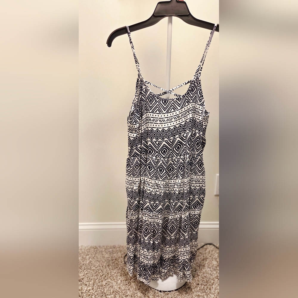 India Boutique Geometric Print Dress